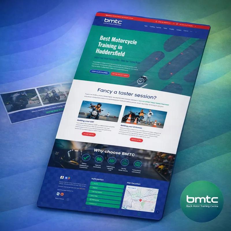 Web design services by Paul Walker Creative, Huddersfield